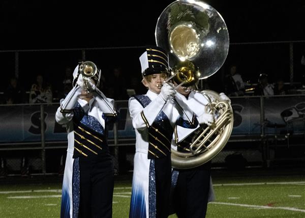 Severna Park High School Marching Band Performing